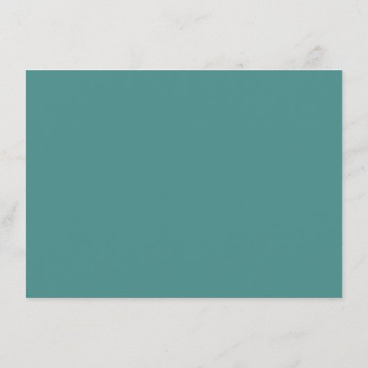 Elegant Ons nieuwe adres grenst licht Blauwgroen,  Informatiekaartje (Achterkant)