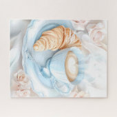 Elegant ontbijt legpuzzel (Horizontaal)