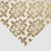 Elegant  ontkoppelingspagina Ggloed Gold Damask Tissuepapier (Detail)