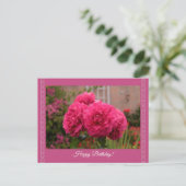 Elegant ontwerp Happy Birthday Kaart (Staand voorkant)