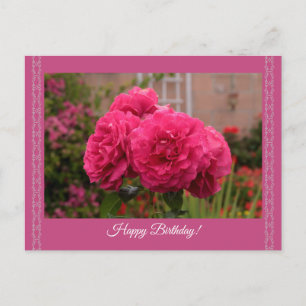 Elegant ontwerp Happy Birthday Kaart