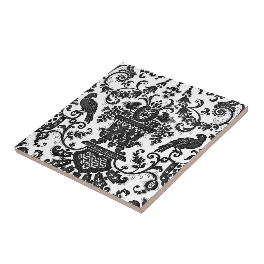 Elegant  ontwerp keramische tegel tegeltje (Zijkant)