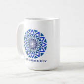 elegant ontwerp koffiemok (Voorkant links)