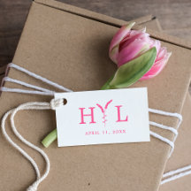 Elegant ontwerp met bloemen en Initiaal voor bruil