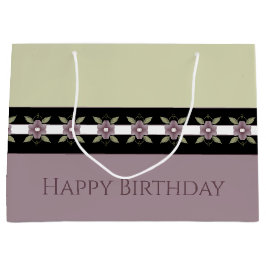 Elegant ontwerp met kruimelvormer groot cadeauzakje