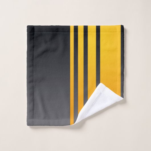 Elegant ontwerp, modern patroon, verticale strepen bad handdoek (Wasdoekje)