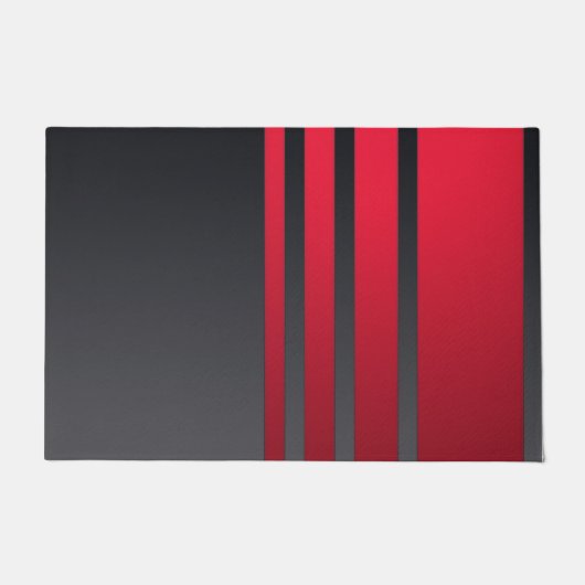 Elegant ontwerp, modern patroon, verticale strepen deurmat (Voorkant)