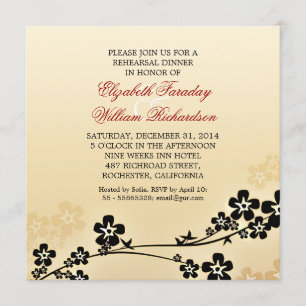 elegant ontwerp - repetities voor diners kaart