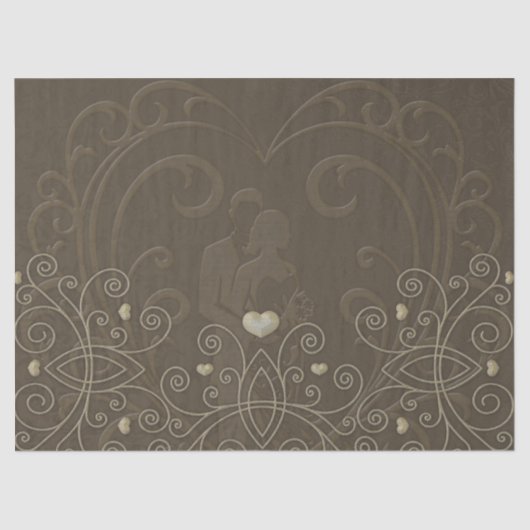 Elegant  ontwerp. tissuepapier (Voorkant)