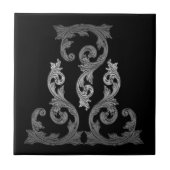 elegant ontwerp van de Gothic Tegeltje (Voorkant)