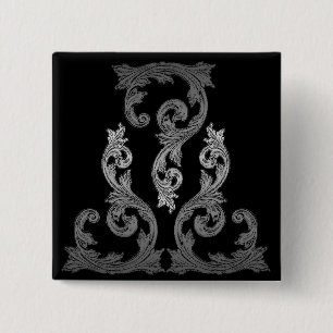 elegant  ontwerp van de Gothic Vierkante Button 5,1 Cm