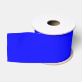 Elegant ontwerp van effen blauwe grosgrain lint (Spoel)