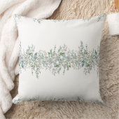 Elegant ontwerp van groene bladeren kussen (Deken)