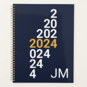 Elegant ontwerp voor 2024 planner (Voorkant)