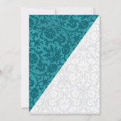 Elegant ontwerp voor 5-jarig huwelijksjubileum kaart (Achterkant)