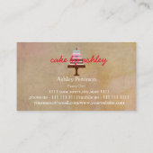 Elegant ontwerp voor aangepaste verpakking ter dec visitekaartje (Achterkant)