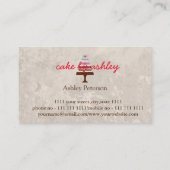 Elegant ontwerp voor aangepaste verpakking ter dec visitekaartje (Achterkant)