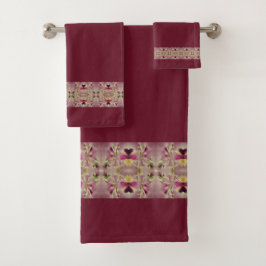 Elegant ontworpen bad handdoek