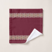Elegant ontworpen bad handdoek (Wasdoekje)