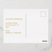 Elegant onze nieuwe  zeer belangrijke aankondiging (Achterkant)