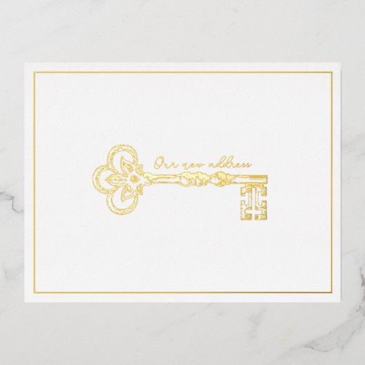 Elegant onze nieuwe  zeer belangrijke aankondiging (Voorkant)