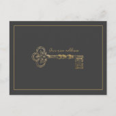 Elegant onze nieuwe  zeer belangrijke aankondiging briefkaart (Voorkant)