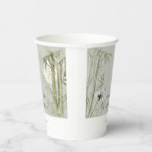 Elegant Oosters Bamboe Kraan Verjaardagsfeest Papieren Bekers (Rechts)