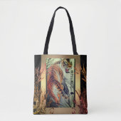 Elegant oostertijger en bamboe elegant tote bag (Voorkant)