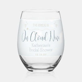 Elegant op Cloud Nine Vrijgezellenfeest Wijnglas Zonder Voet