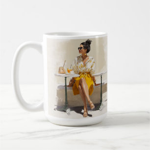Elegant op maat gemaakte voeg je eigen foto toe da koffiemok