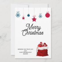 Elegant op Wit en Rood | Prettig Kerstfeest 