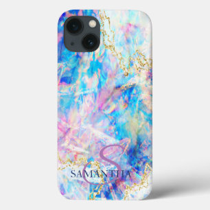 Elegant Opal Holographic Monogram Case-Mate iPhone Case