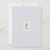 Elegant Oprecht Denkend Aan Jou Kaart (Achterkant)