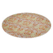 Elegant Oranje bloemmotief Snijplank (Hoek)