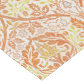 Elegant Oranje bloemmotief Tafelkleed (Gekanteld)