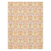 Elegant Oranje bloemmotief Tafelkleed (Voorkant)