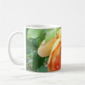 Elegant Oranje Blush Roos Koffiemok (Links)