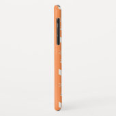 Elegant Oranje en witte pijlen Case-Mate iPhone Case (Achterkant/links)