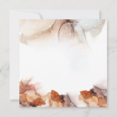 Elegant Oranje inktkleur van het monster slaat de Kaart (Achterkant)