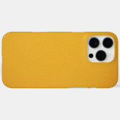 Elegant oranje leer Case-Mate iPhone case (Achterkant (horizontaal))