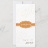 Elegant Oranje programma, Caroline Wedding (Voorkant)