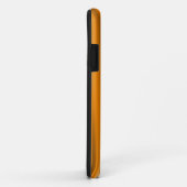 Elegant Oranje Textuur Aangepaste naam Case-Mate iPhone Case (Achterkant/rechts)