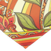 Elegant Oranje witte bloemen en zwijn Tafelkleed (Gekanteld)