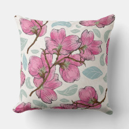 Elegant Orchid Blossom Square Pillow – Luxe Bloom Kussen