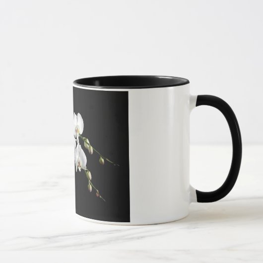 Elegant Orchid Coffee Mok (Rechts)