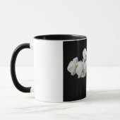 Elegant Orchid Coffee Mok (Links)
