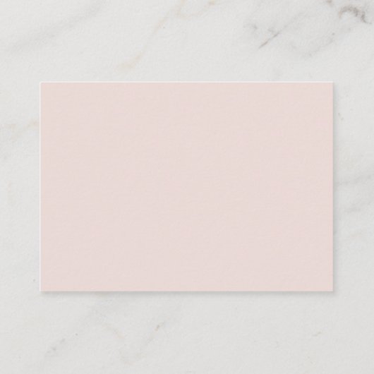 Elegant Orchid Wedding Place Card Plaatskaartje (Achterkant)