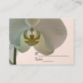 Elegant Orchid Wedding Place Card Plaatskaartje (Voorkant)