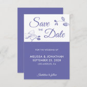 Elegant orchideeën modern floral paars, behalve de (Voorkant / Achterkant)