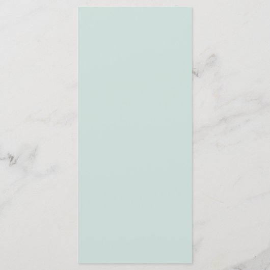 Elegant orchideeën romantische bloemetjes moderne menu (Achterkant)